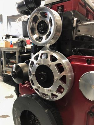 Dodge Cummins Pulley Kit - Industrial Injection - Billet - `07-`18